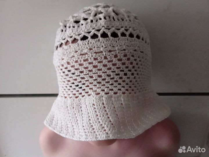 Панама для девочки 57 см обхват головы