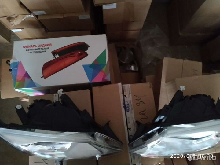 Фары Передние на Лада Гранта -1