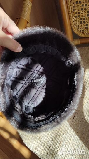 Мужская шапка из нерпы