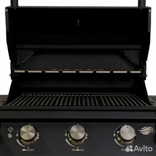 Гриль газовый встраиваемый B-Fire Bizon Black 3