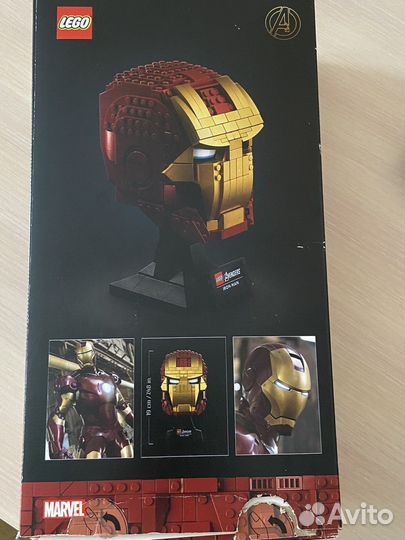 Lego Marvel Avengers Шлем Железного Человека