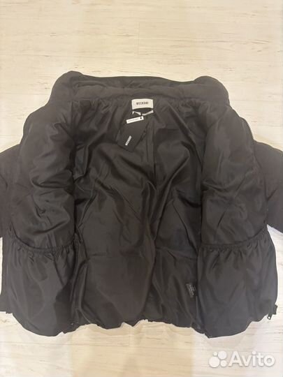 Пуховик weekday pat puffer jacket