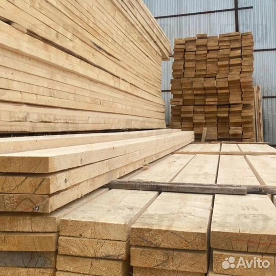 Доска обрезная 1 сорт Пихта