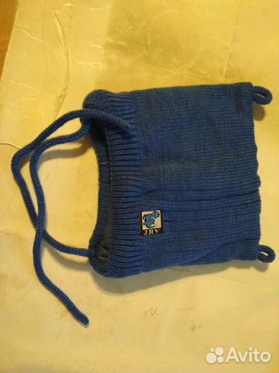 Шапочка «Журавлик» для мальчика утепленная