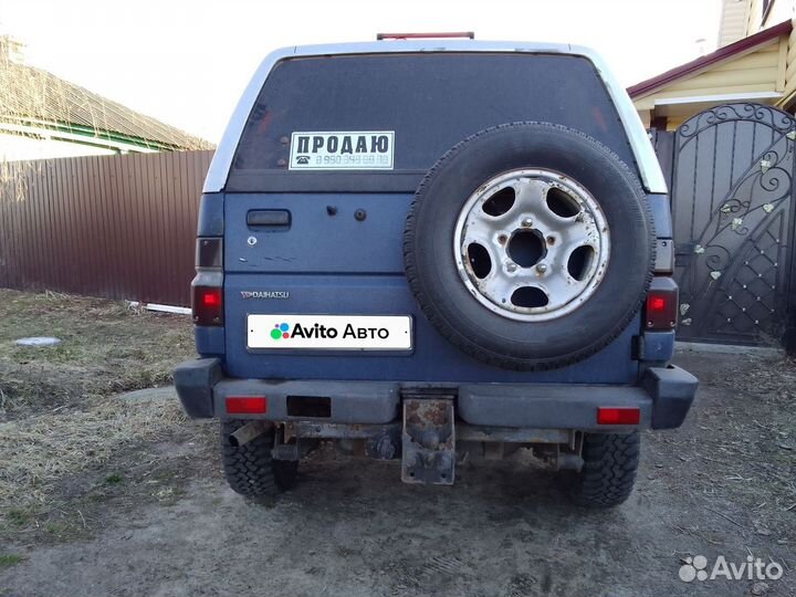 Daihatsu Feroza 1.6 МТ, 1989, 378 000 км