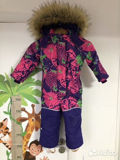 Детский зимний комбинезон для двойни