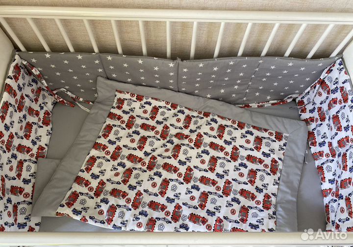 Бортики постельное детское