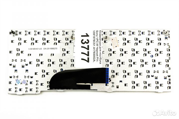 Клавиатура для ноутбука Sony VPC-M черная p/n: V0