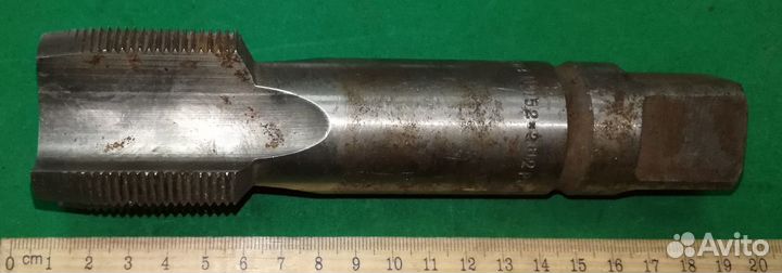 Метчик М 52х2 м/р сквозной