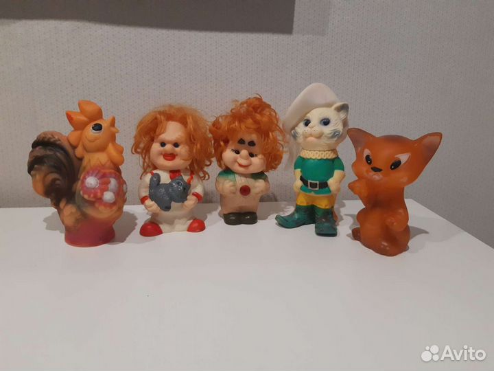 Резиновые игрушки СССР