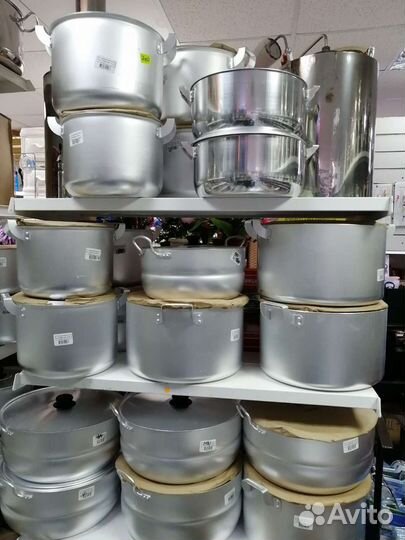 Кастрюля алюминивая новая