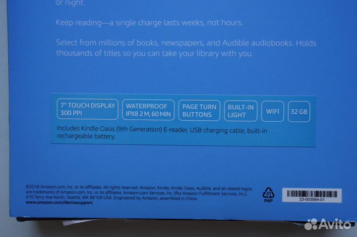 Amazon Kindle Oasis 9th Generation 32GB