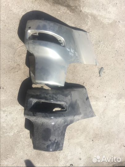 Бампер задний левый Мицубиси аутлендер xl