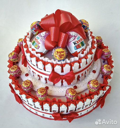 Торт из конфет