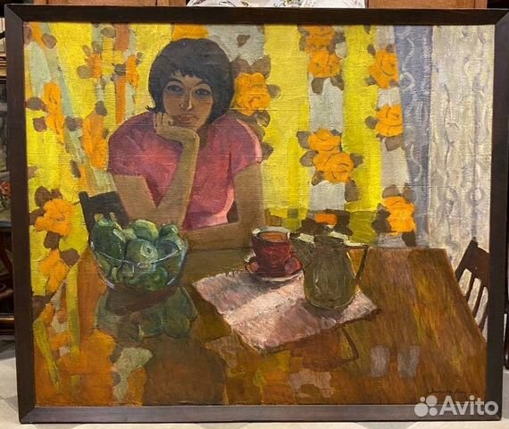 Скопцова Л.С. «За столом», 1971 г
