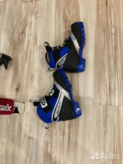 Лыжи и ботинки комплект