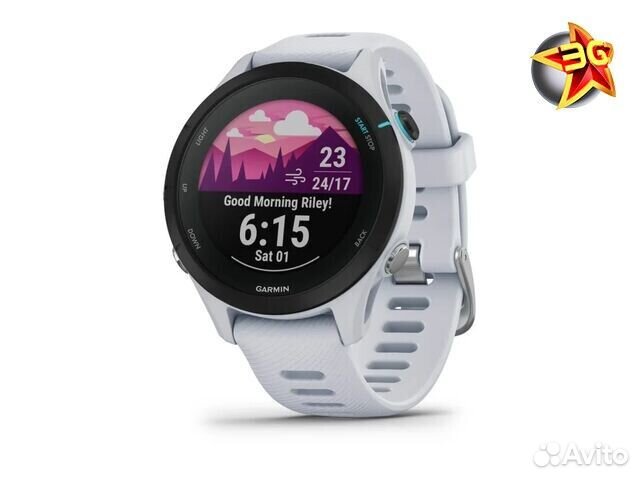 Часы Garmin Forerunner 255S Music Whitestone