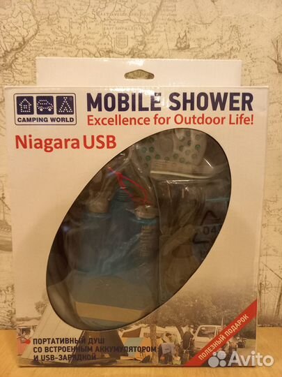 Мобильный душ Camping World CW Niagara USB
