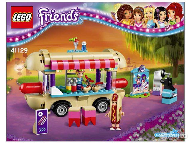 Lego 41129 Киоск с хот-догами в парке развлечений