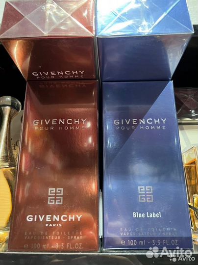 Духи мужские Givenchy pour Homme Blue Label 100ml
