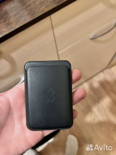 Кардхолдер Leather Wallet MagSafe Midnight