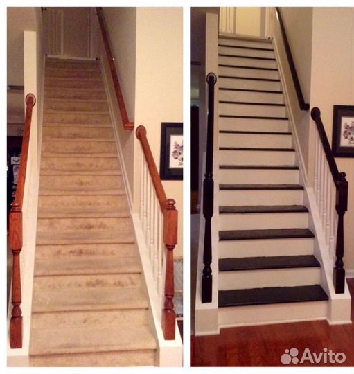 Реставрация лестницы деревянной