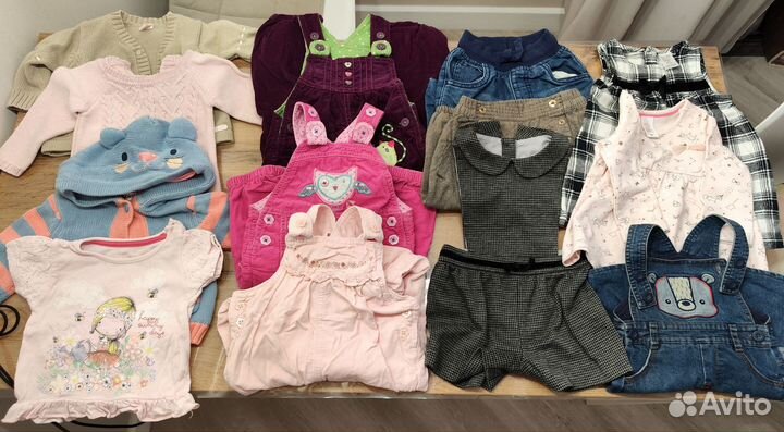 Фирменные вещи на девочку от рождения до года