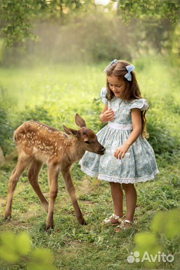 Козлёнок олененок в аренду для фото и праздника