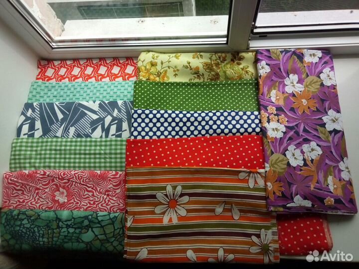 Ткани натуральные в ассортименте