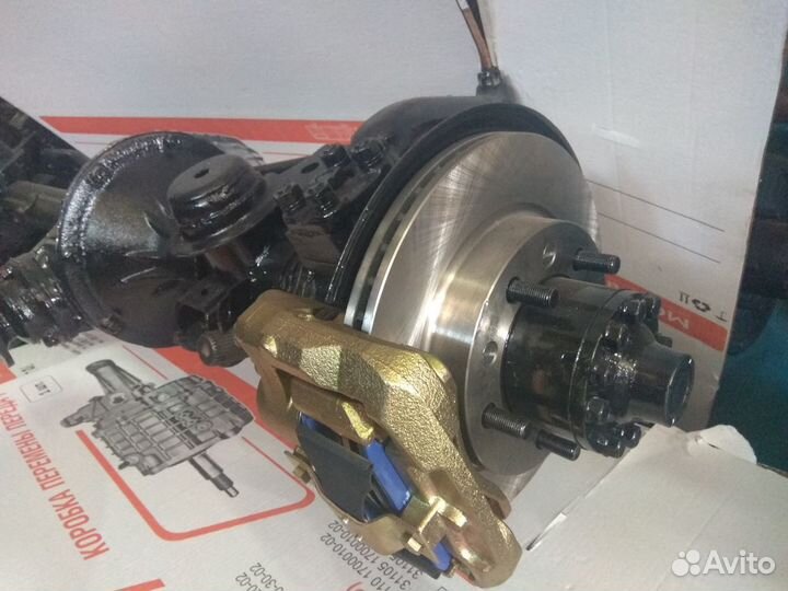 Мост передний в сборе на УАЗ Хантер Спайсер