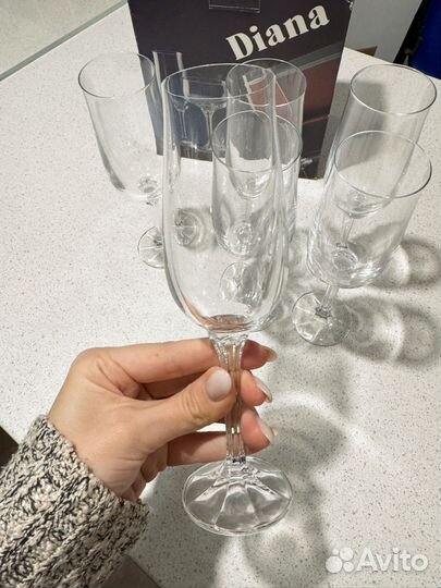 Бокалы для шампанского