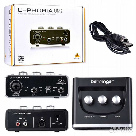Behringer UM2 professional sound interface