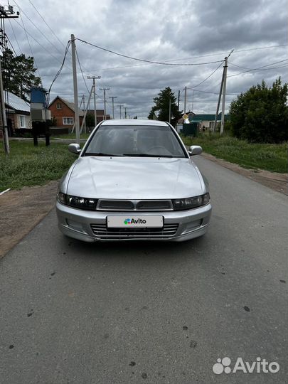 Mitsubishi Galant 2.5 AT, 2001, битый, 445 000 км