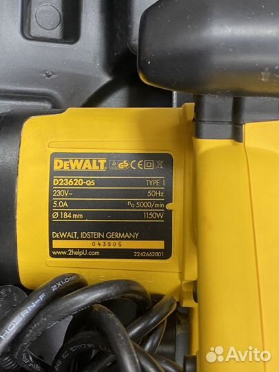 Дисковая пила dewalt D23620-QS