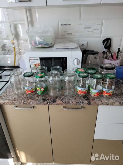 Банки стеклянные