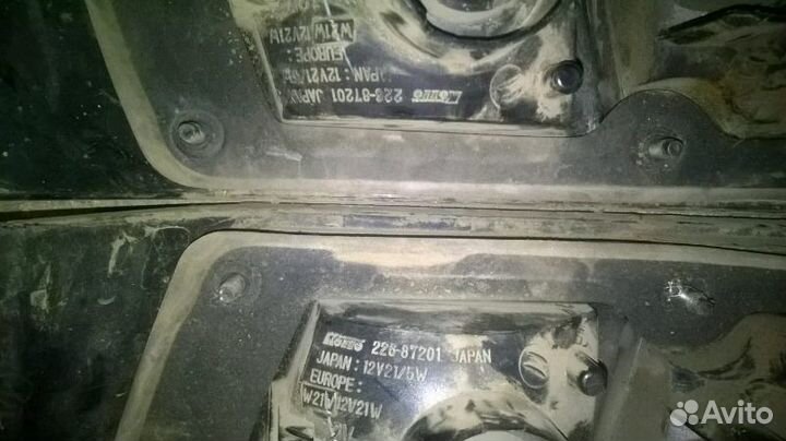 Задние фонари