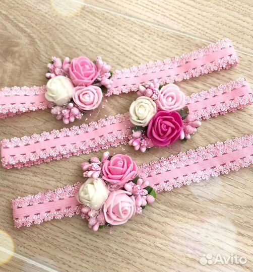 Повязки для малышек ручной работы