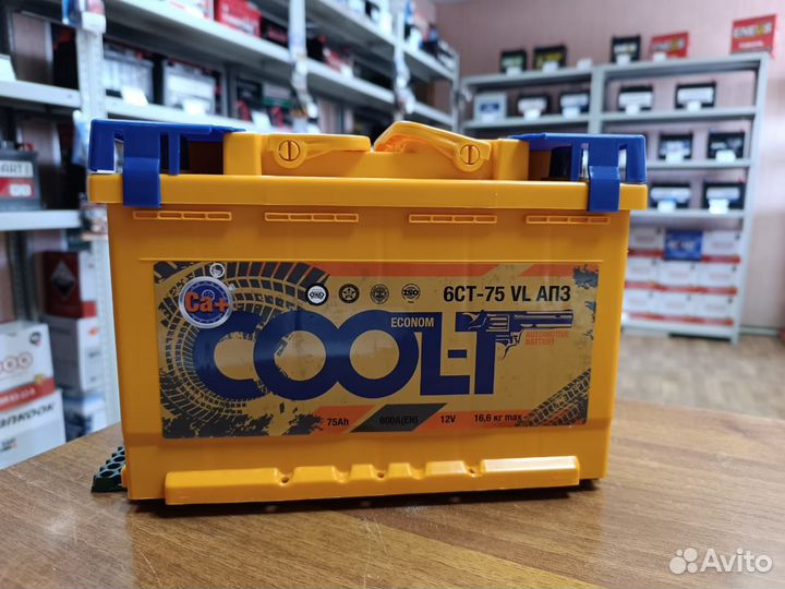 Аккумулятор 6ст 75 Cool-T Доставка