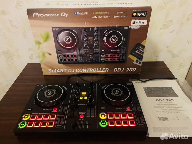 Pioneer DDJ 200 контроллер пульт диджейский купить в Перми | Хобби и ...