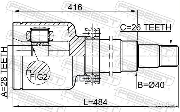 Вал приводной в сборе R ford Mondeo IV/Galaxy I