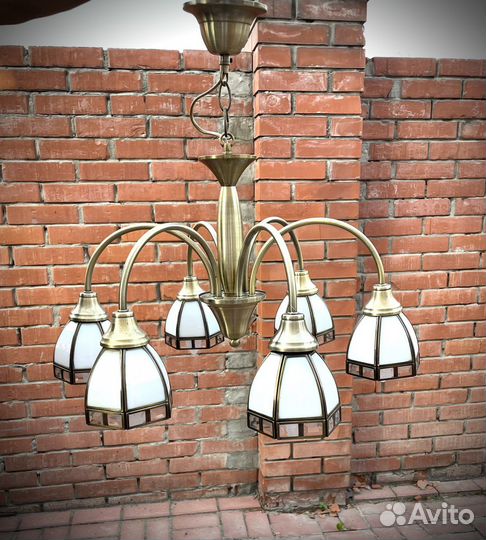 Люстра 6рожковая и 3рожковая немецкие