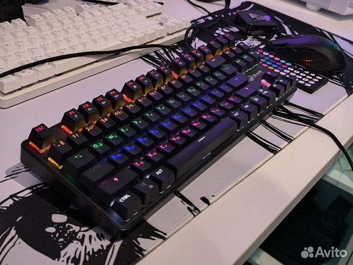 Игровая мембранная клавиатура с подсветкой