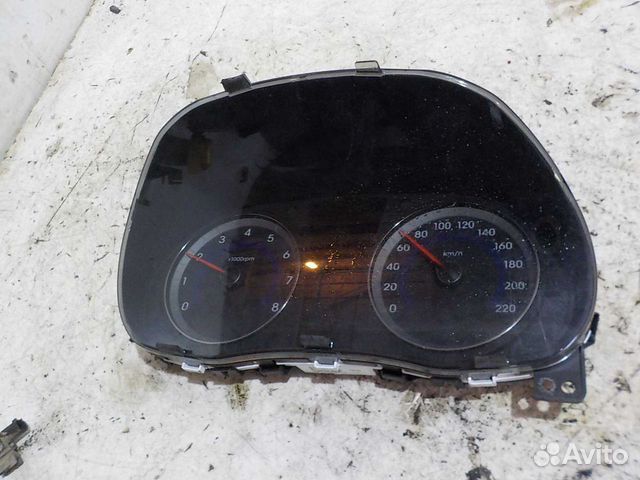 Панель приборов Hyundai Solaris