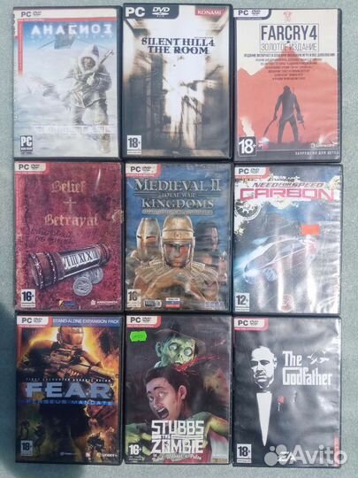 Компьютерные игры диски для пк