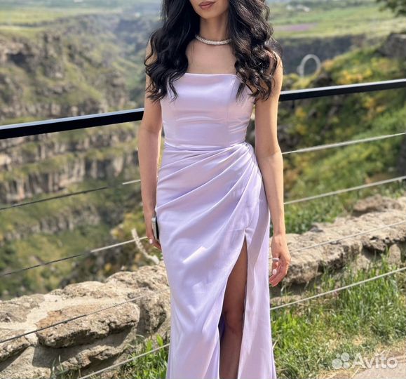 Платье лавандовое