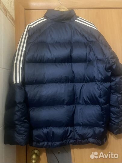 Пуховик Adidas муж.54-56 пух Оригинал