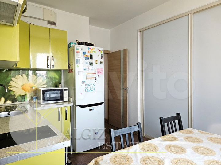 1-к. квартира, 35,6 м², 8/9 эт.