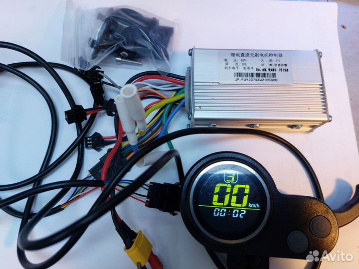 Электроника самоката, контроллер, комп, мелочевка