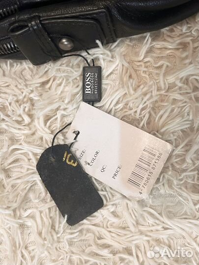 Сумка барсетка мужская кожаная