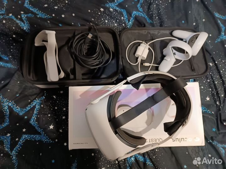 Vr-очки oculus quest 2 128гб. + кейс